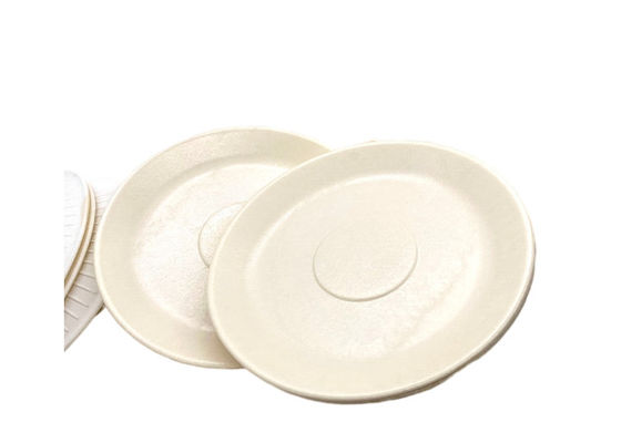 Biodegradable Round 8 Inch  18g Corn Starch Plates